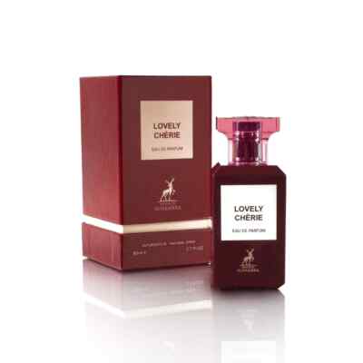 Lovely Cherie by Maison Alhambra 2.7 FL OZ / 80 ML Unisex New in Box Natural Spr