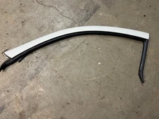 08-15 Infiniti G37 Windshield A-Pillar Trim Molding Left Driver Side White OEM