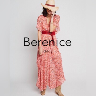 BERENICE Alia Floral Printed Dress