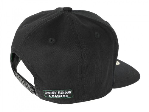 Gorra clásica negra Boom Racing BREVENT010 Snapback - Imagen 3 de 6