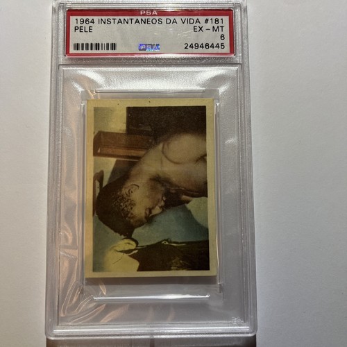 Pele #181 1964 Instantaneos DA Vida Do Rei Pele card