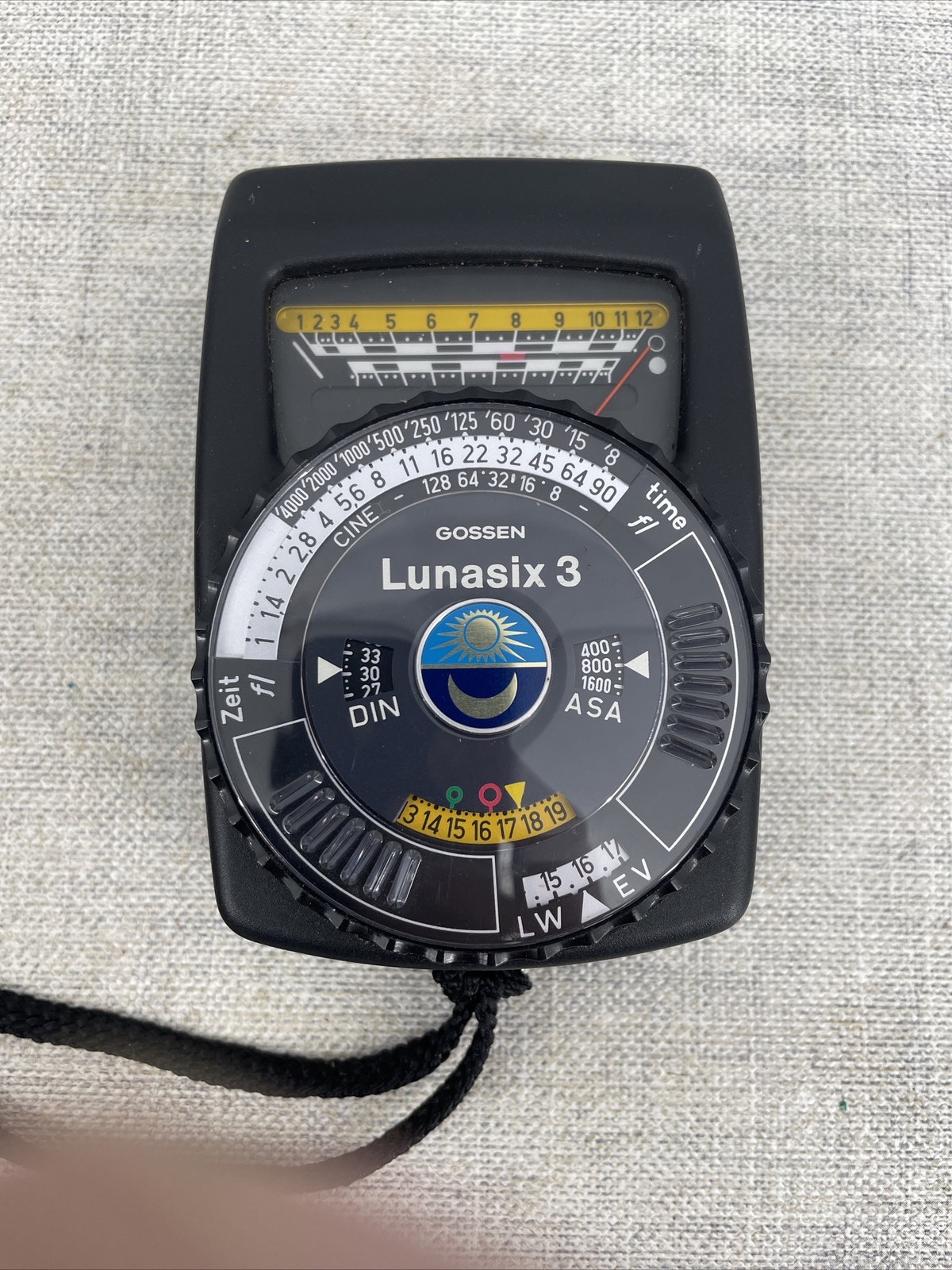 Vintage Gossen Lunasix 3 Light Exposure Meter + Case eBay