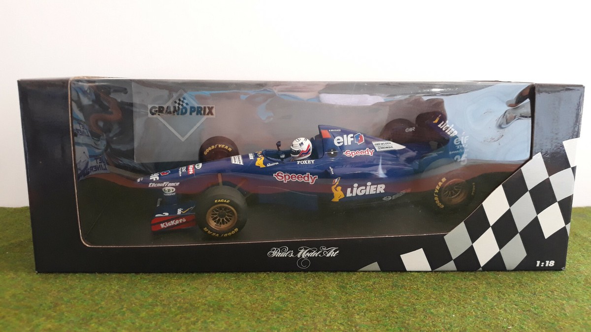 F1 LIGIER HONDA JS41 # 25 BRUNDLE 1995 ELF o 1/18 MINICHAMPS 180950125 formule 1