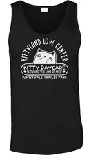 Kittyland Trailer Park TV Shirt Cult Classic Funny Pop Culture Bubs Mens Tank