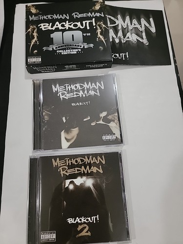 RARE! Method Man Redman Blackout 10th Anniversary 2CD Collector's Edition+Poster - Picture 2 of 11