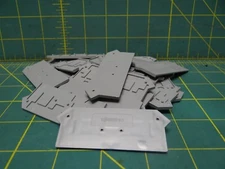 (Qty: 23) Wago 280-316 End/Intermediate Plate Terminal Block Accessory Grey