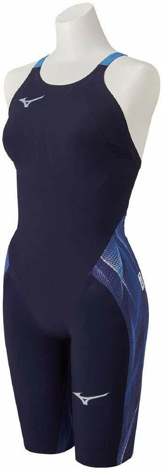 Traje de baño MIZUNO para mujer GX SONIC V 5 MR FINA N2MG0202 azul talla M EMS con seguimiento Foto 4 de 4