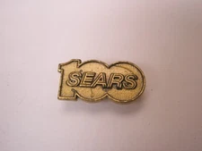 100 Sears 100 Years Anniversary Vintage Tie Tack Lapel Pin u98