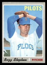 1970 Topps Baseball #533 Buzz Stephen VG *e2