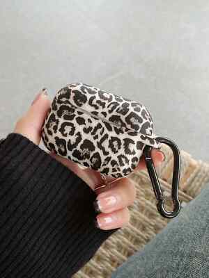 Gepard Print Schildpatt Case für AirPods 1/2 und Pro, Leopardenmuster Design