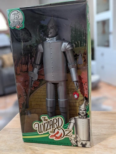 Wizard Of Oz 75th Anniversary Tin Man Barbie Puppe Pink Label