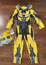 Bumblebee Transformers Rise Of The Beasts Boys Halloween Costume Child S 6-7 New