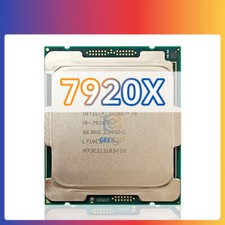 Intel Core i9-7920X SR3NG 2.9GHz 12Cores 24Threads 16.5MB 140W LGA2066 X299 CPU