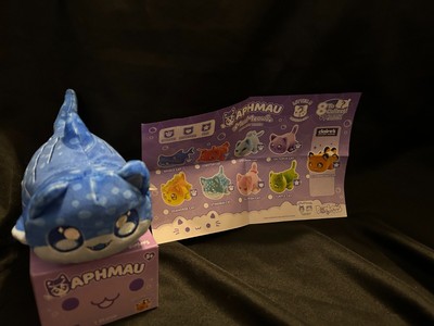 Aphmau MeeMeows Claire's Litter 5 Mystery Surprise Plush 6'' Whale Cat