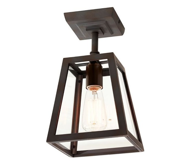 Pottery Barn Bolton Indoor Outdoor Chandelier Lantern In Box For