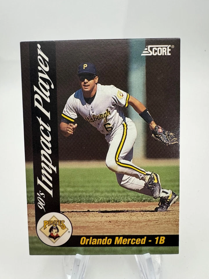 1992 Score - 90's Impact Players - Singles You Pick Your Cards - Baseball - Image 4 of 4