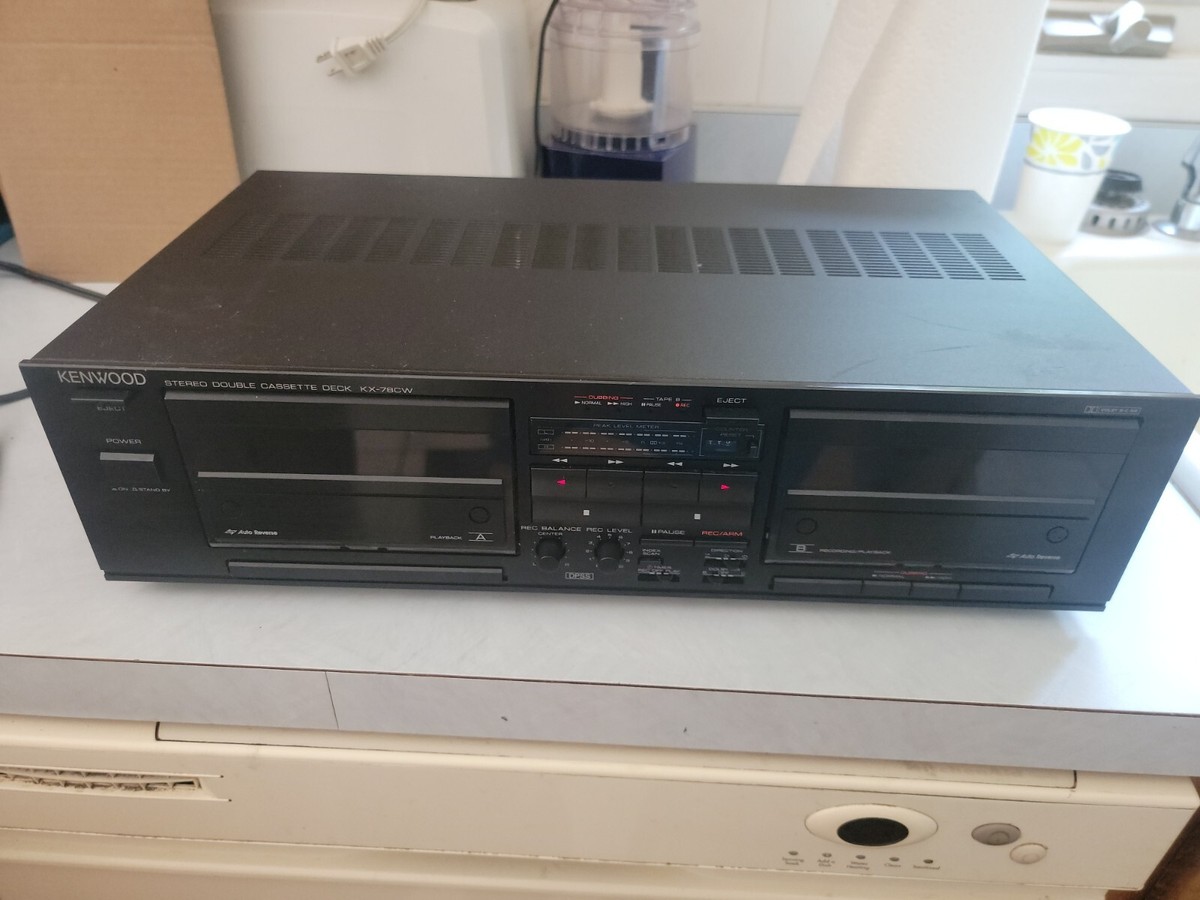 ポータブルプレーヤー KENWOOD STEREO CASSETTE DECK KX-5080S KENWOOD KX-5080S high fidelity tape-test- - YouTube