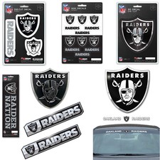 NFL Oakland Raiders Premium Vinyl Decal / Sticker / Emblem - Pick Your Pack