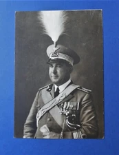 Postcard Commander Genius Osvaldo Natalini Trani Autograph? Fascism