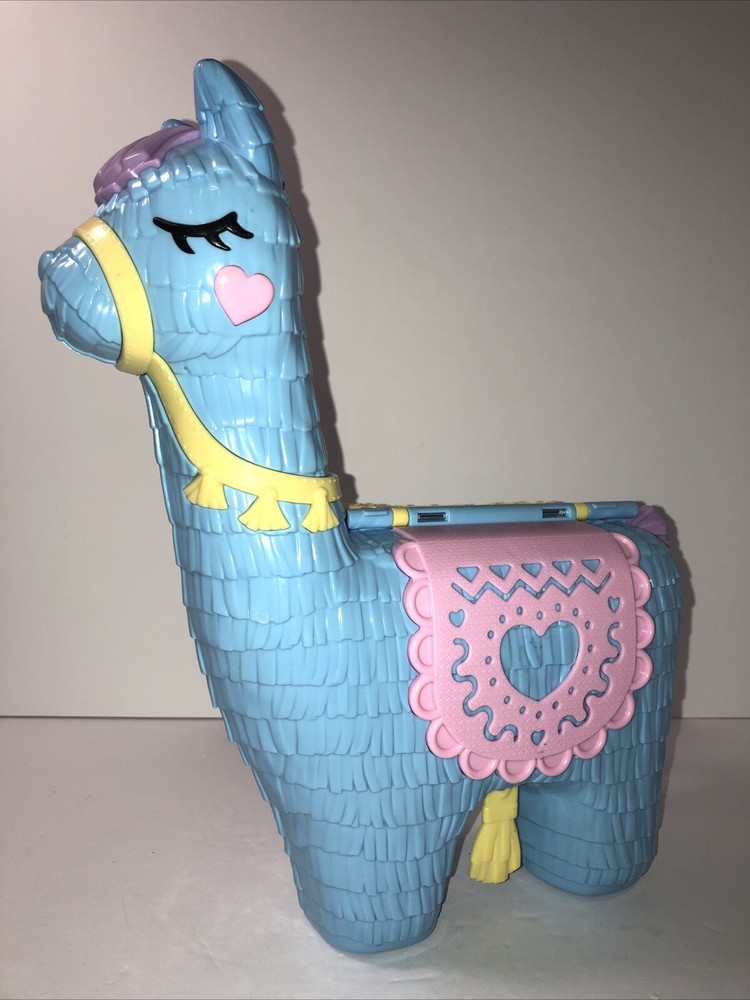 Polly Pocket Pajama Party Llama Party Playset 2021 Mattel Intact EUC!