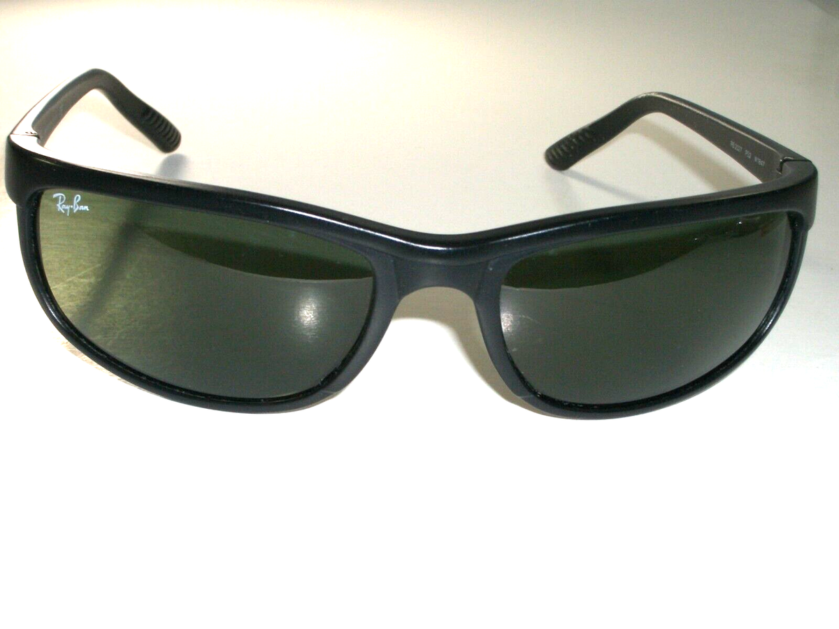 RAY-BAN RB2027 W1847 MATTE-BLACK FRAMES PS2 G15 SLEEK PREDATOR