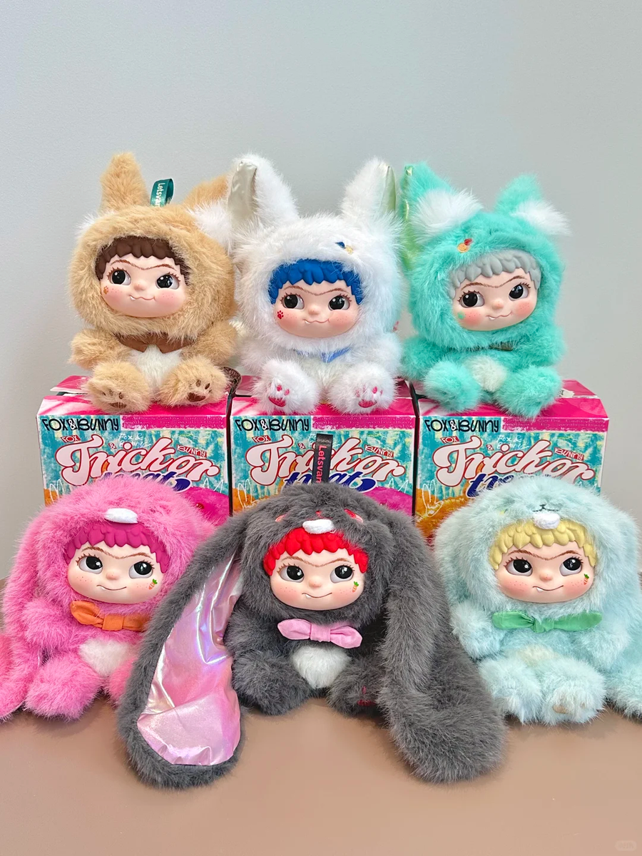 MINISO WAKUKU Fox&Bunny Trickor Treat Series Blind Box Figure