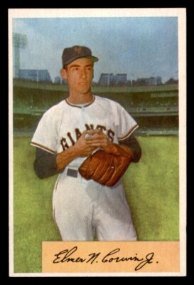 1954 Bowman Baseball #137 Al Corwin NM-NM/MT *i1