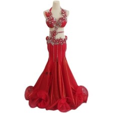 Women Belly Dance Profession Women Bellydance Bra Long Skirt Suit High-End Custo