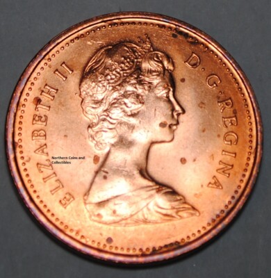 1980 1 Cent Canada Copper Nice Uncirculated Canadian Penny | eBay