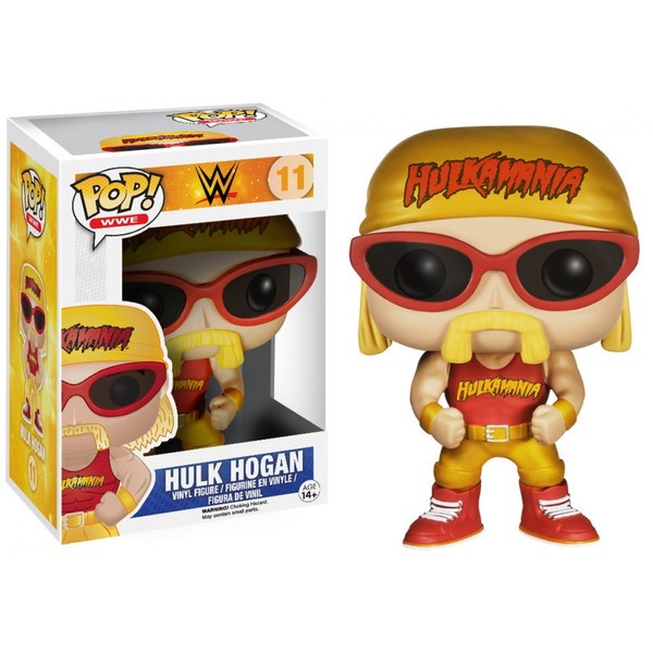Hulk Hogan Hulkamania Pop! Wwe #11 Vinyl Figur Funko-image