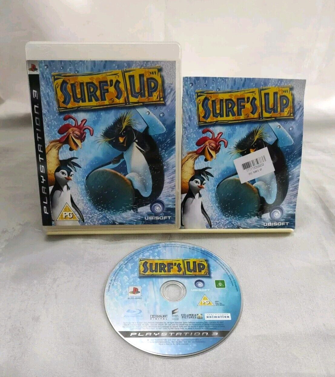 SURF'S UP PlayStation 3 PS3 Game with Manual