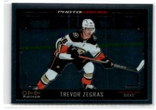 2021-22 O-Pee-Chee Platinum Trevor Zegras RC #PD-12 Photo Driven Ducks