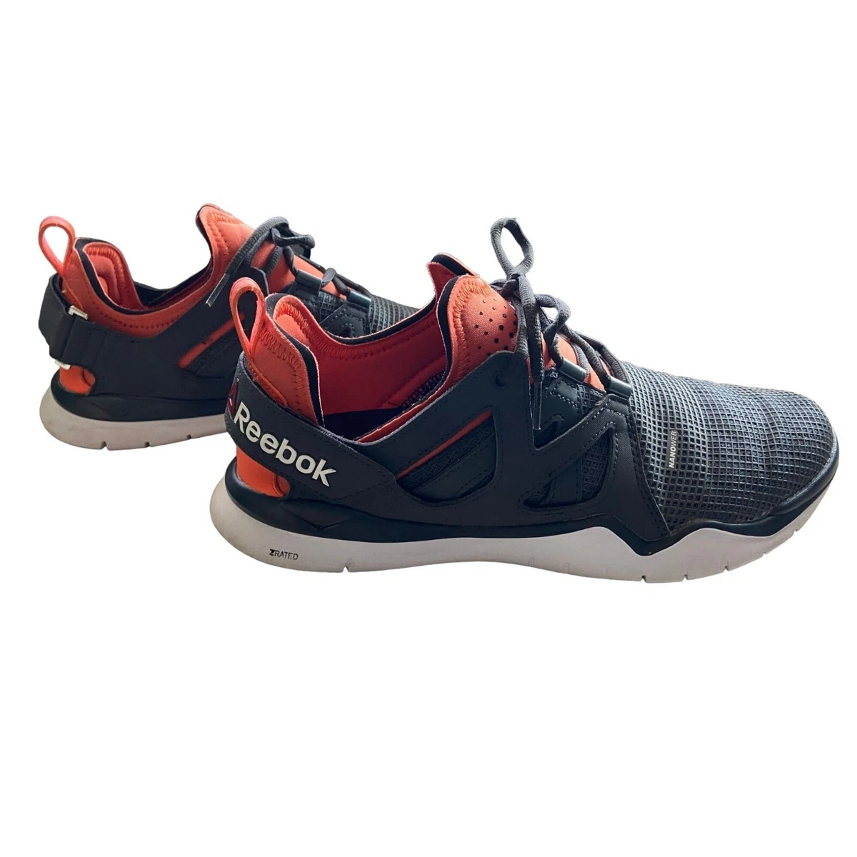 Reebok Zcut TR Nanoweb Athletic Training Shoes M47796 Gravel Grey