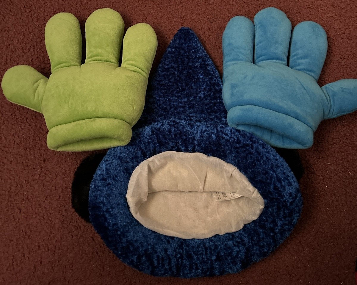 Disney Mickey Mouse Wizard Hat and Gloves Fantasia Fantasmic  display picture 1