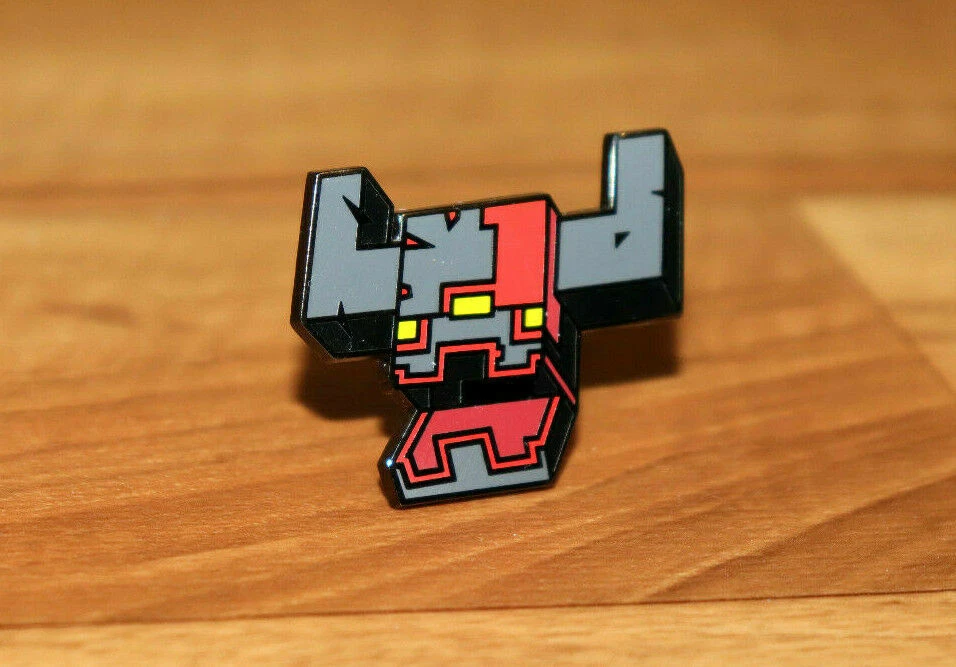 Minecraft Dungeons Promo Pin Badge Gamescom 2019 Nintendo Switch PS4 Xbox One - Image 3 of 4