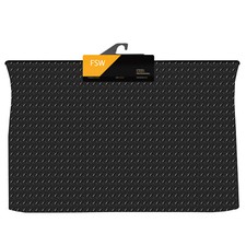 Car Boot Mat For Chevrolet Matiz 2005-2009 Tailored 3MM Rubber Heavy Duty Black