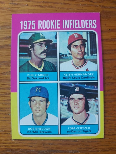 1975 Topps Keith Hernandez Nice Rookie Card! #623 NM Great Corners Great Card