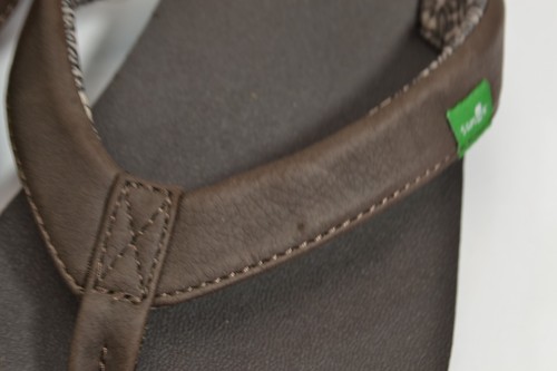 Sanuk YOGA ZEN Camiseta deportiva marrón estampada revestimiento colchoneta yoga chanclas Sanuk - Imagen 6 de 10
