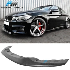 Fits 14-20 BMW F32 F33 F36 4 Series M Sport PU Front Bumper Chin Lip Splitter