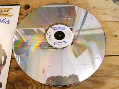 ZZ TOP GREATEST HITS VIDEO NTSC LD USA LASERDISC COLLECTOR ORIGINAL 1992 - Photo 2/6