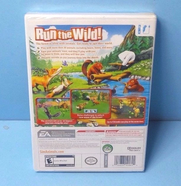 SimAnimals/Sim Animals - Nintendo Wii BRAND NEW FACTORY SEALED - Image 2 of 2