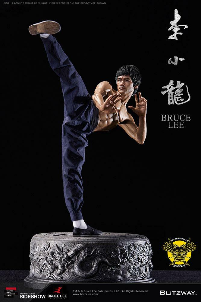 BRUCE LEE: BRUCE LEE 80th ANNIVERSARY TRIBUTE 1/4 Statue 55