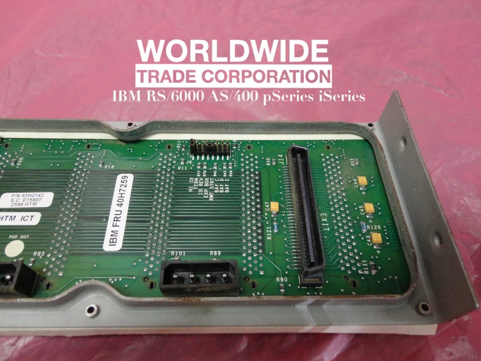 IBM 6519 40H7259 93H2142 SCSI Backplane (Hot swap) for 7025-F50, 7026-H50 etc - Image 4 of 4