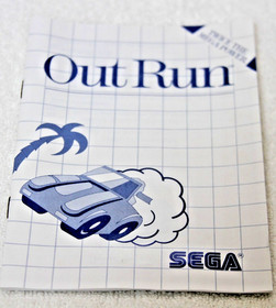 Out Run 1987 Sega Master System SMS CIB Complete TESTED Authentic