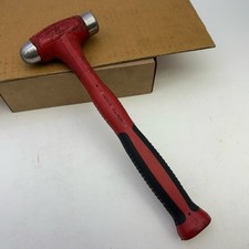 Snap-on Ball Peen 16oz Red Soft Grip Dead Blow Hammer Hbbd16 Pre Owned