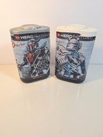 LEGO Hero Factory Stormer 7164 + Dunkan Bulk 7168 W/Instructions~Case 