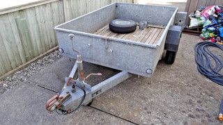 6x4 Heavy Duty 750Kg Trailer by Hazlewood Trailers hot dipped welded galvanised