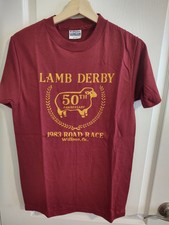 Vintage 50th Lamb Derby 1983 Single Stitch T Shirt Made In The USA