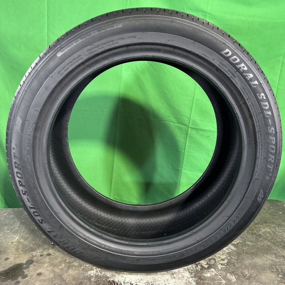 Pair,Used-245/45ZR18 Doral SDL-Sport 100W 9/32 DOT 1024 | eBay