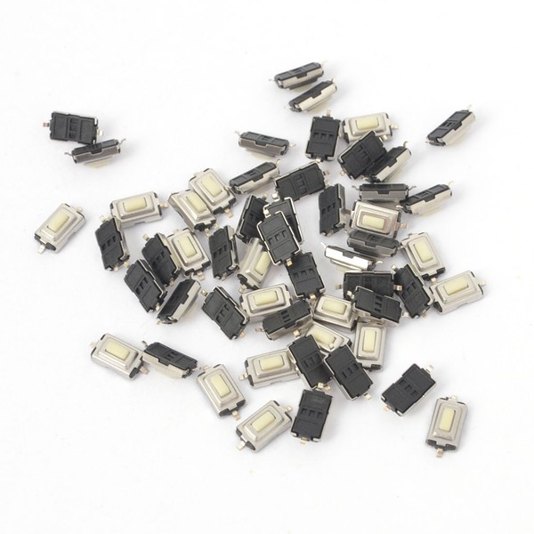 55Pcs Momentary Tact Taktile Push Button Switch 3 X 6 X 2,5 Mm Stromversorgung-image